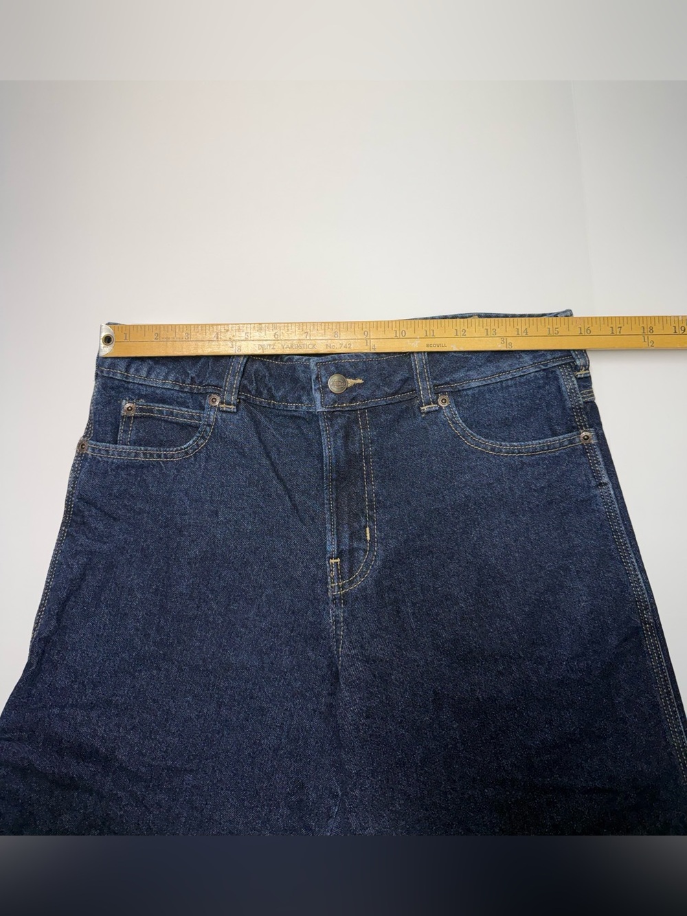 Lot Of 2 Dickies Carpenter Shorts Mid Waist Loose Fit Women’s Size W28 NWT - Picture 8 of 16